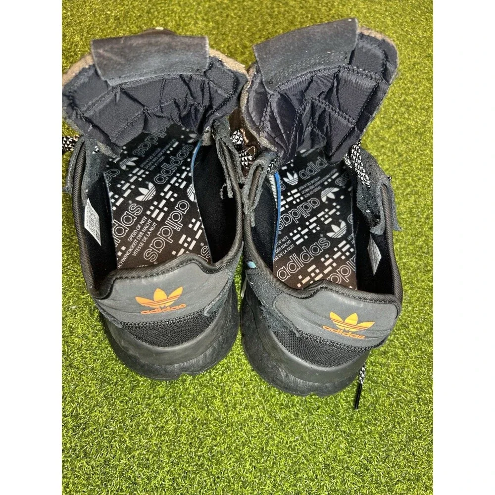 adidas Nite Jogger Reflective Xeno Men’s Size 13 FV8027 Black Running Shoe